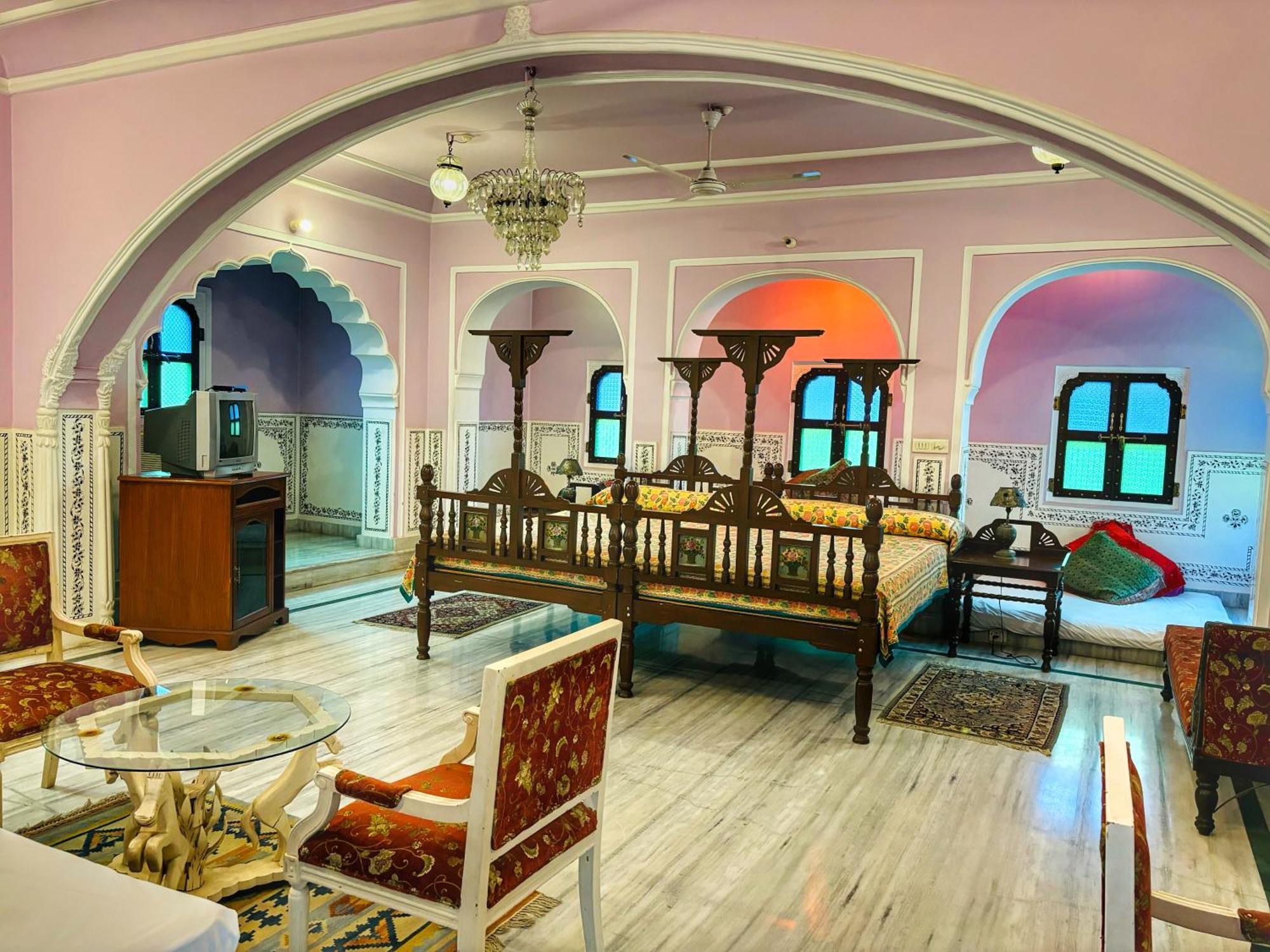 Saba Haveli Hotell Jaipur Exteriör bild